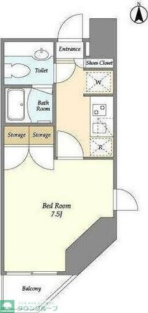 エコロジー木場レジデンスの物件間取画像